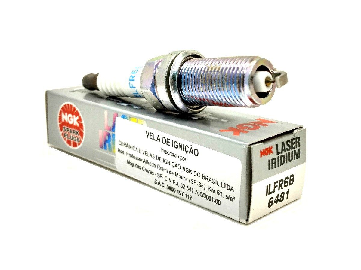 NGK ILFR6B VELA DE IGNIÇÃO LASER IRIDIUM 4 VELAS - Rei da Ignicao