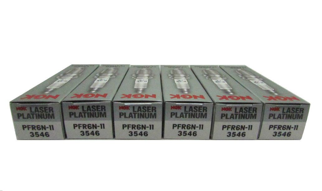 NGK PFR6N11 VELA DE IGNIÇÃO LASER PLATINUM 6 VELAS - Rei da Ignicao