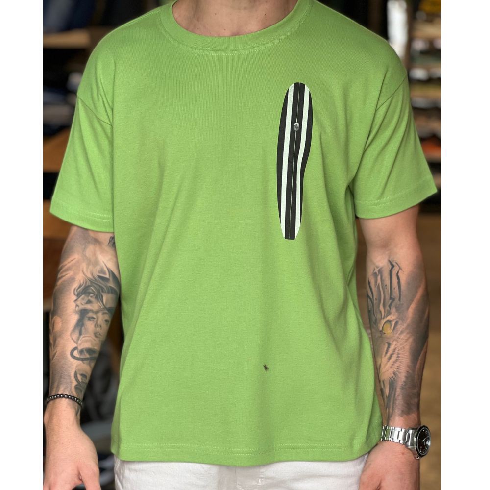 Big Shirt Osklen Long Verde Claro - KS MULTIMARCAS