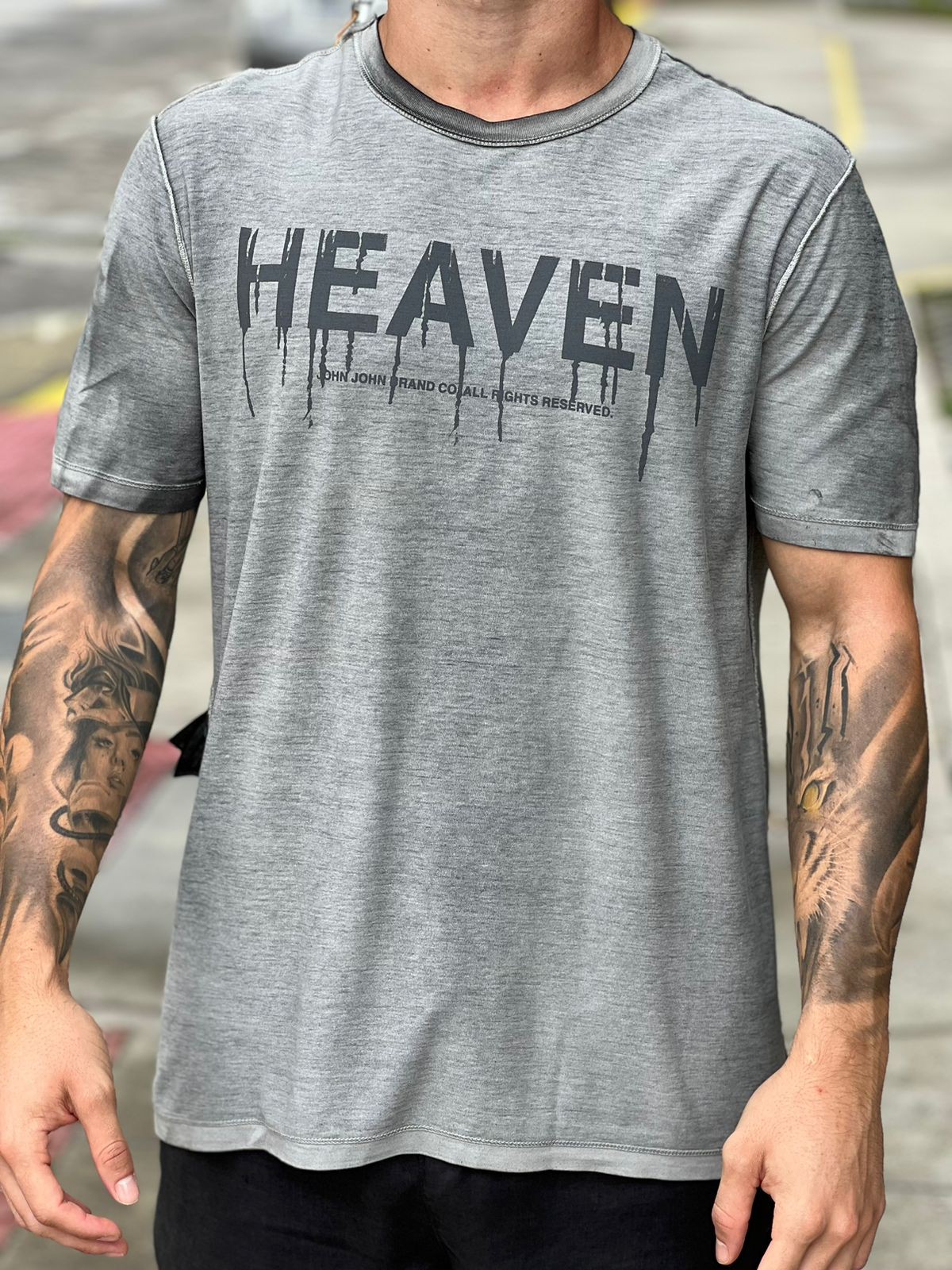 Camiseta John John Heaven Preta - Compre Agora