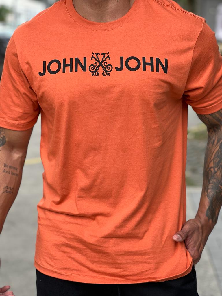 Camiseta John John Logo Verde - Compre Agora