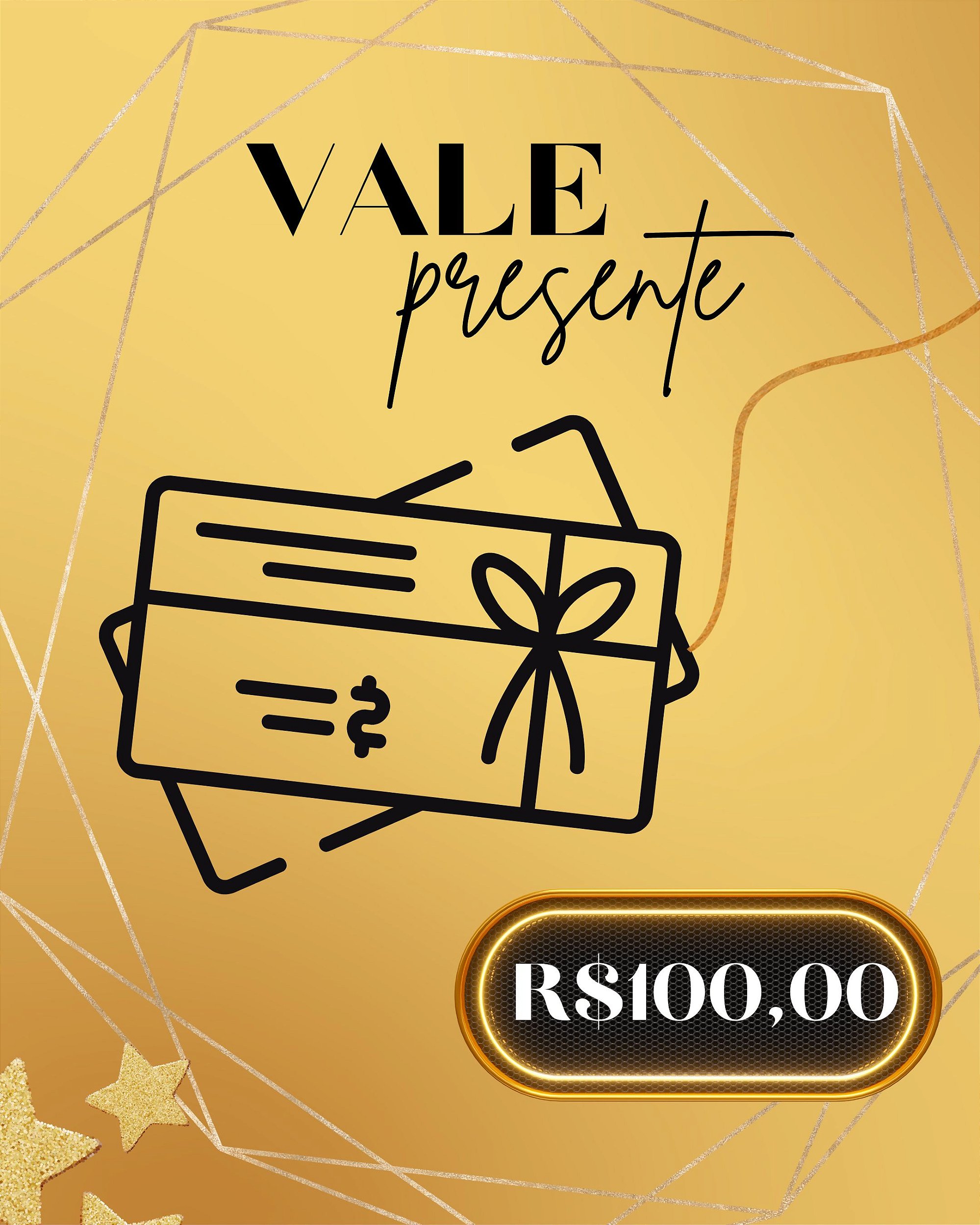 Vale presente 100 reais