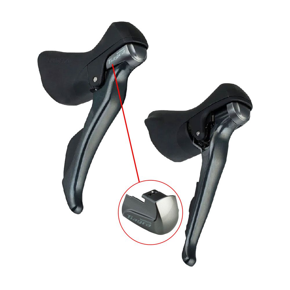 Commando Vélo Route Levier De Frein Et Changement De Vitesse Shimano Tiagra ST-4700 - Droit, 10 Vitesses, Grise | Pour Vélo Route Combo Freinage Et Indexation 10 Vitesses Droit