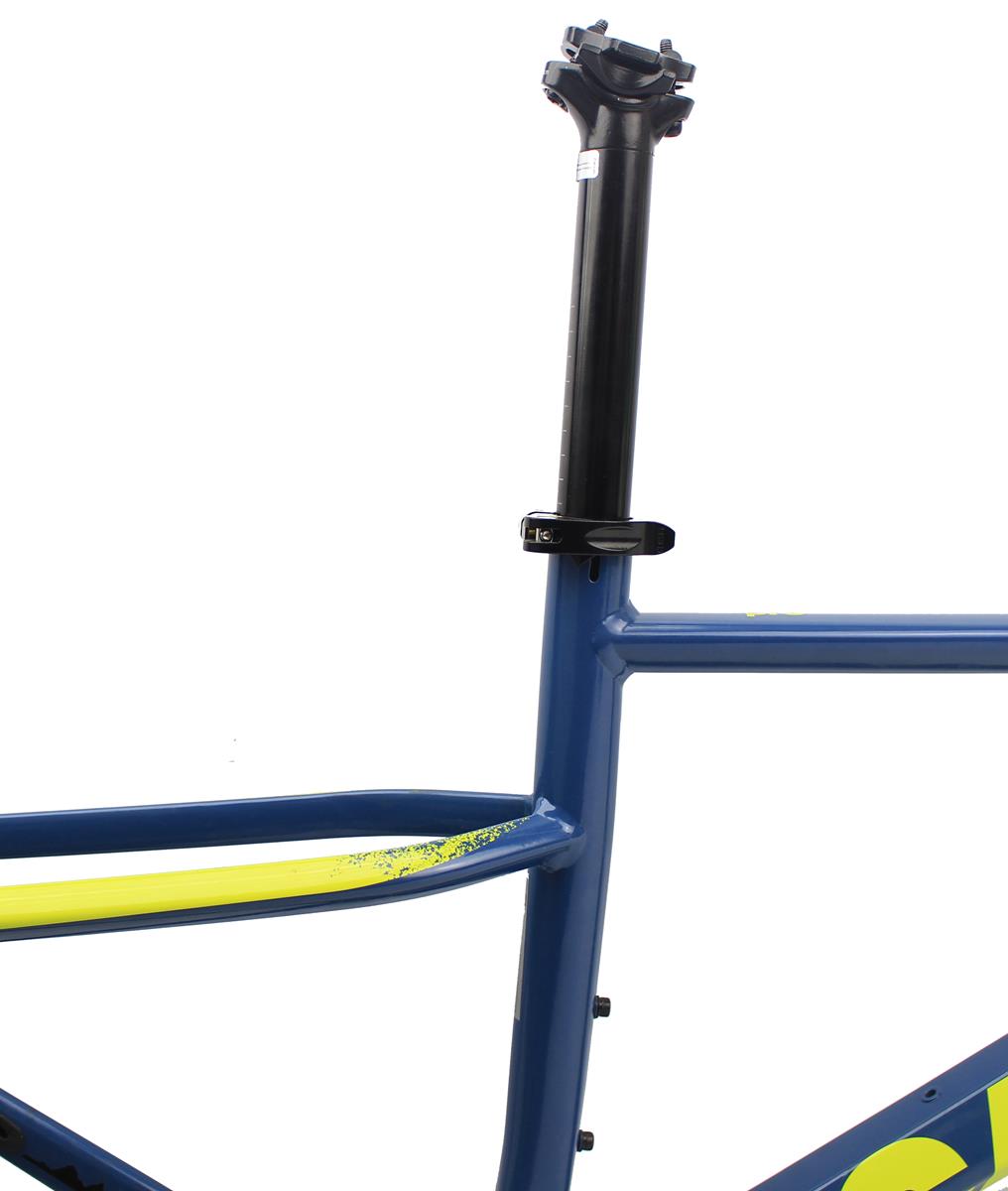 Quadro Bicicleta MTB 29 Caloi Pro Boost 2024 Azul/Amarelo Tam (M) - XCO ...