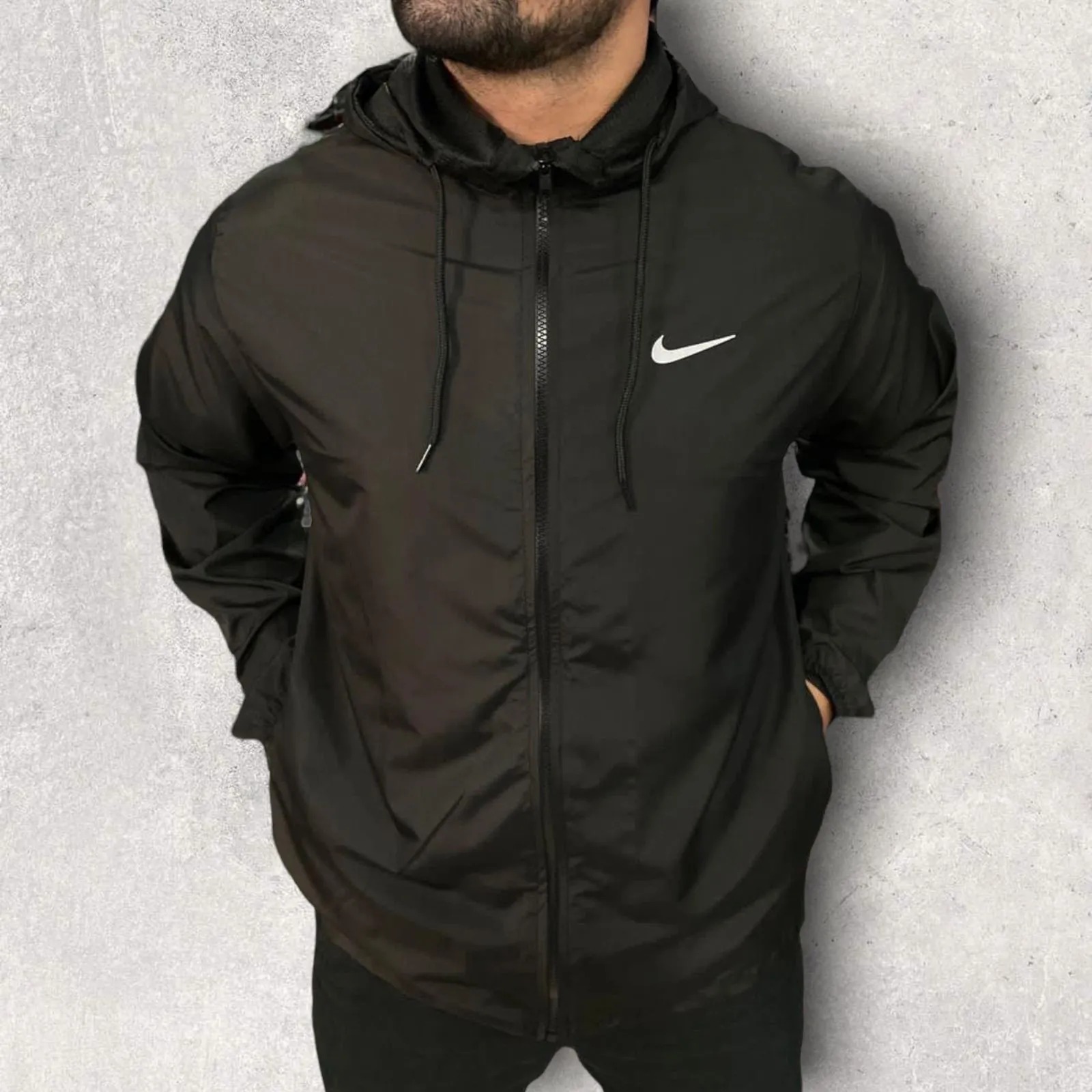 Casaco Refletivo Nike Preto - Mejk modas