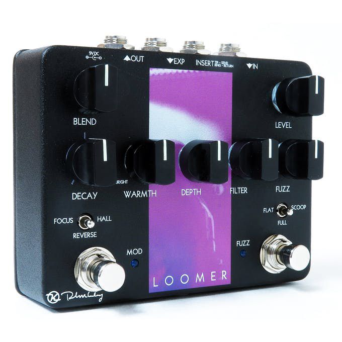 Pedal Keeley Loomer Fuzz Reverb Reverse DG Sound Importadora