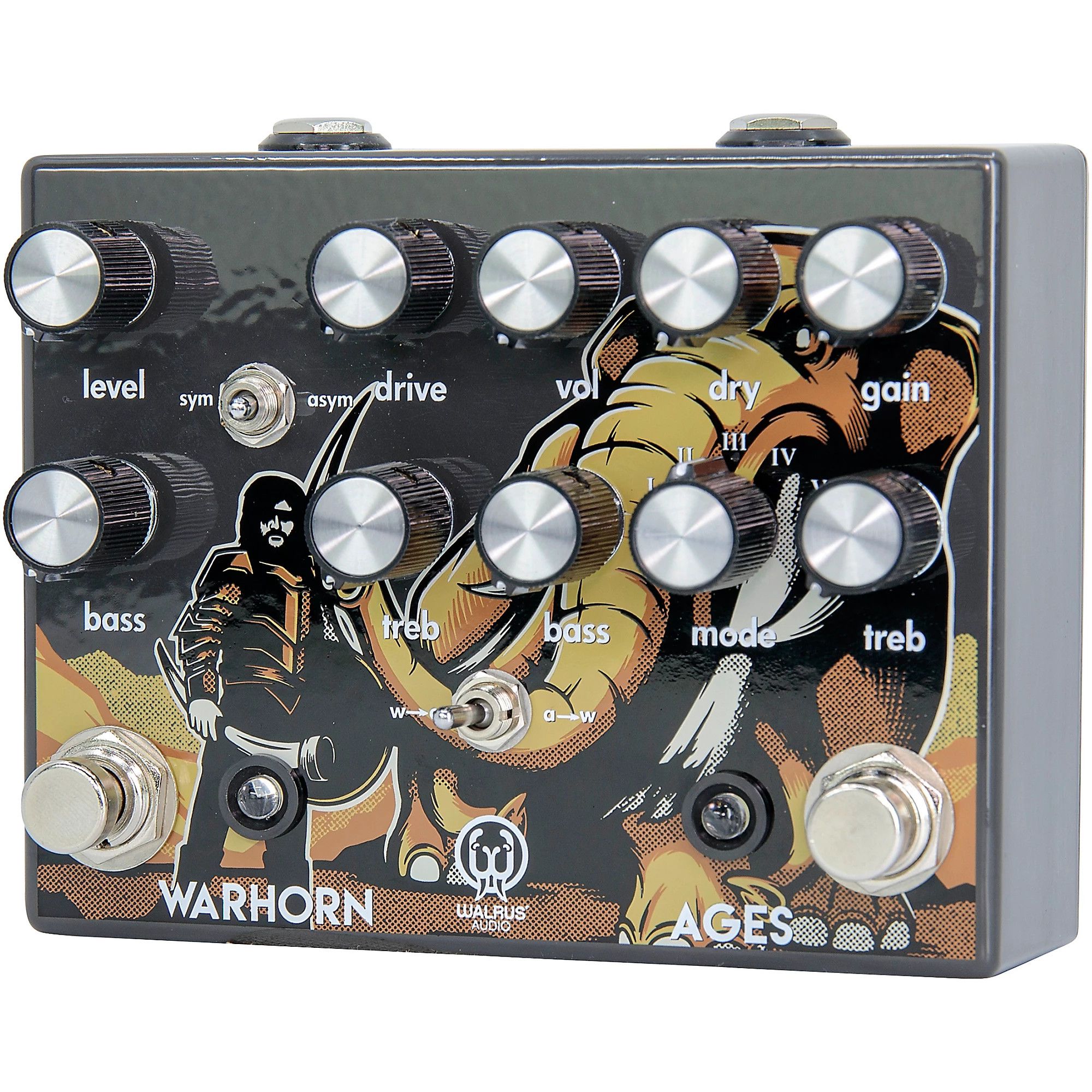 Pedal Walrus Warhorn Ages Edição Limitada - The Pedal Movie - Overdrive