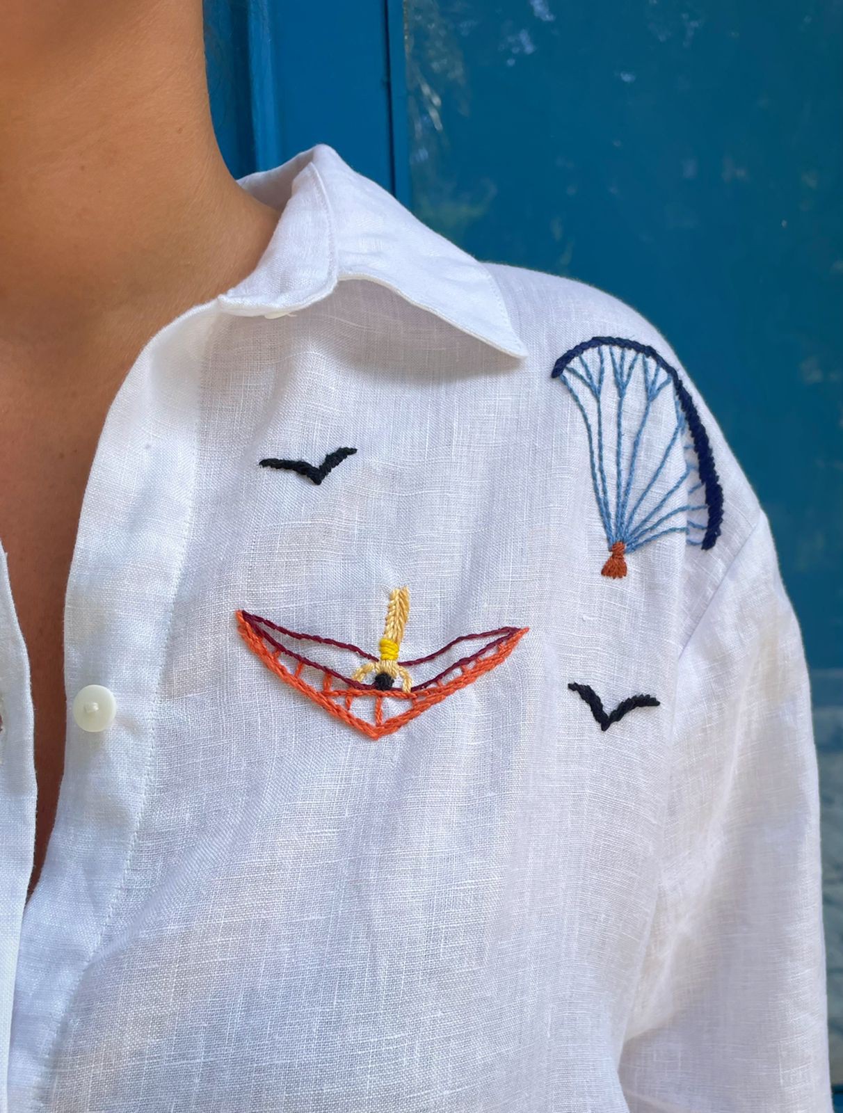 Chemise RIU PARIS Taille 42 / XL Multicolore - Occasion En Très Bon état