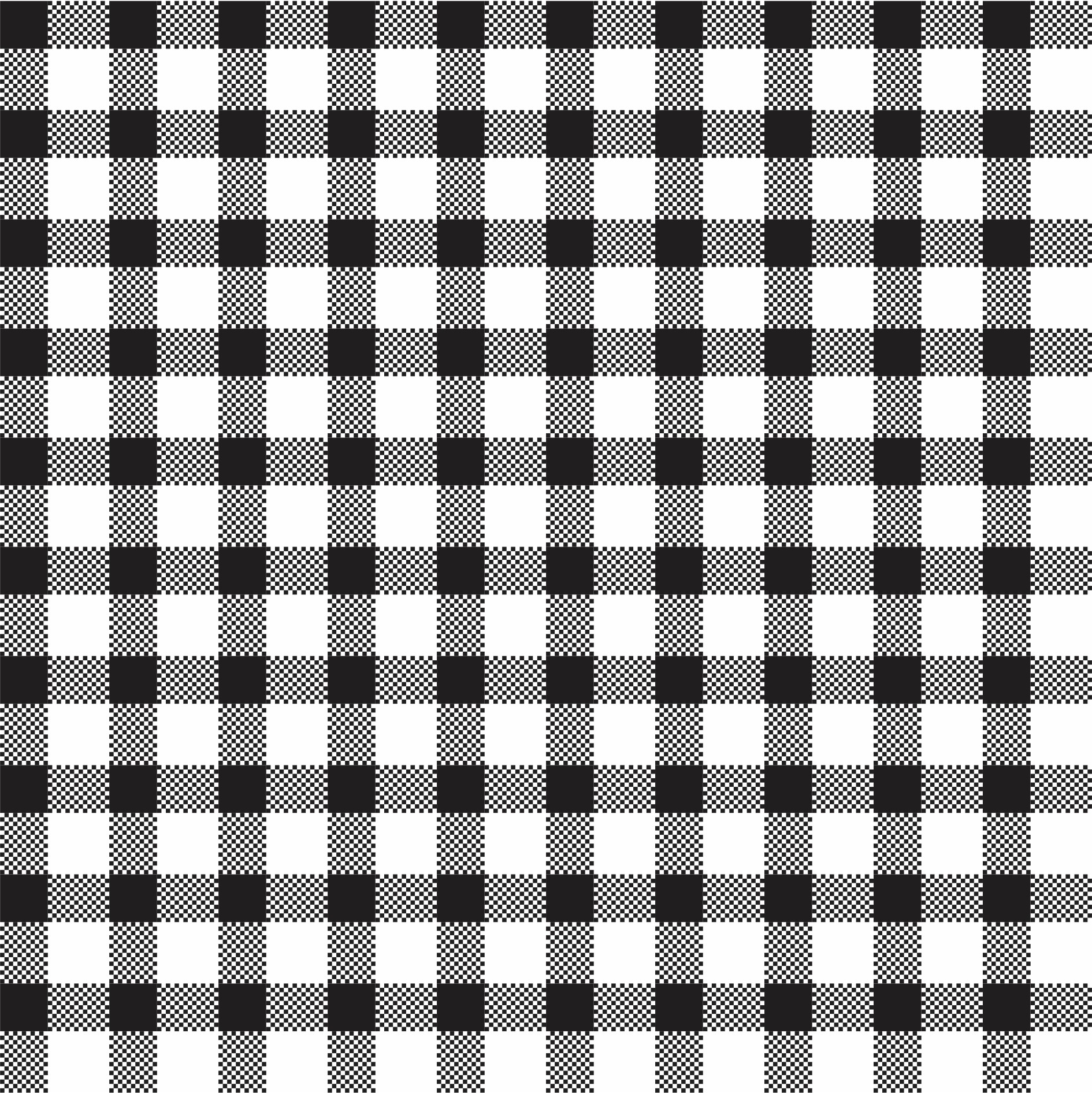 Papel xadrez preto e branco
