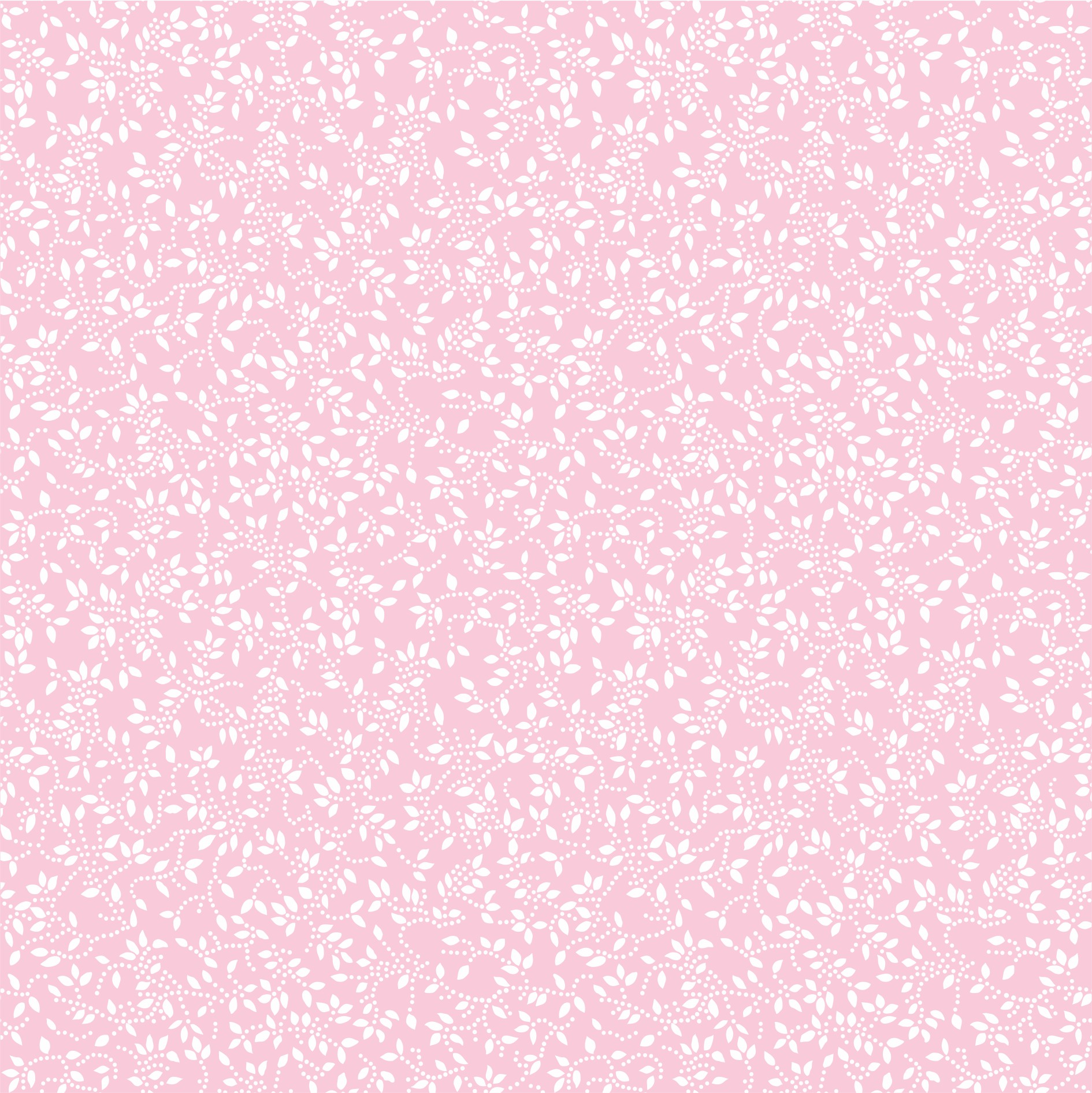 Tecido Tricoline Micro Floral fundo Rosa - Peripan - 50 x 150 cm -  Artesanalle Tecidos