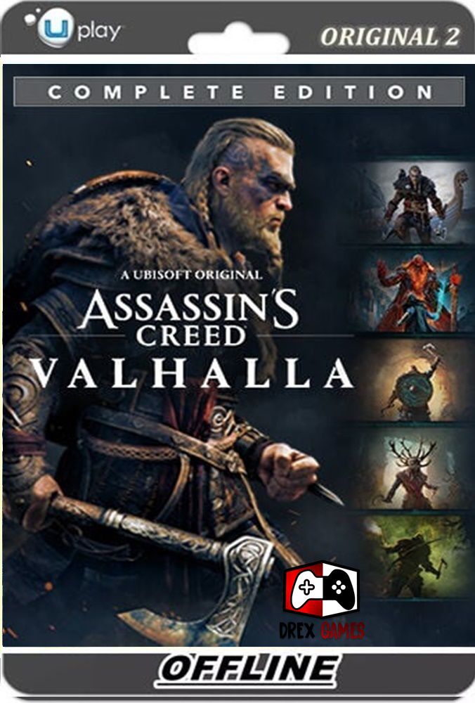 Assassins Creed Valhalla Complete Edition Uplay Offline - Nadex Games