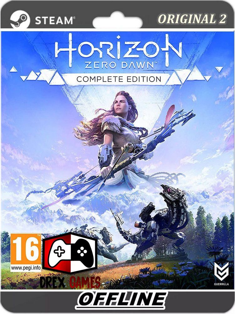 Horizon Zero Dawn Complete Edition PC Steam Offline - Loja DrexGames - A  sua Loja De Games