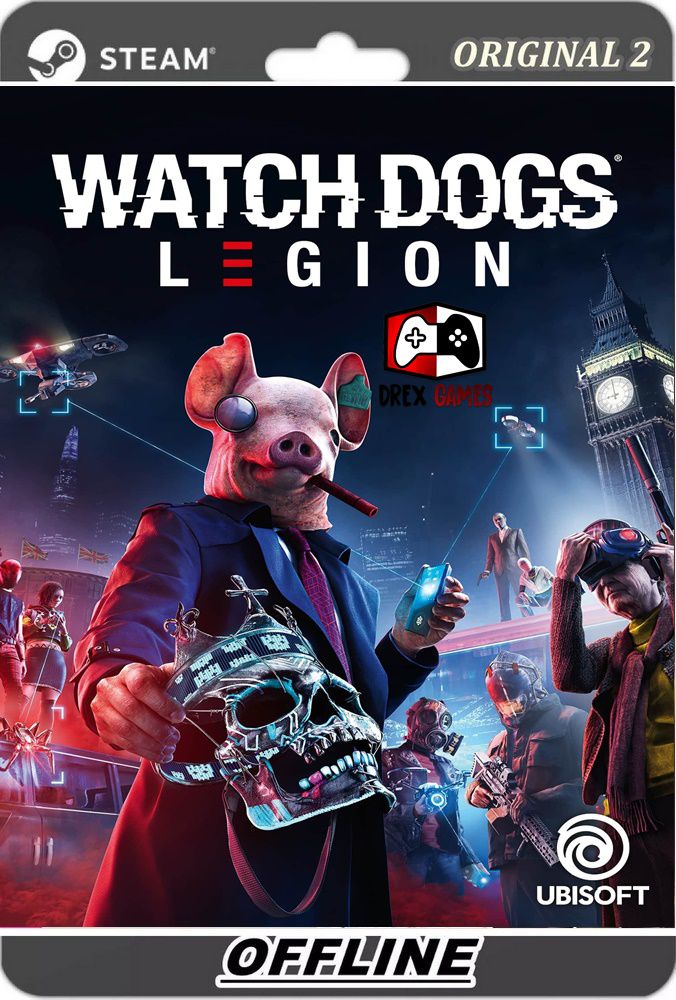 Watch Dogs Legion Pc Epic Games Offline - Modo Campanha - Loja