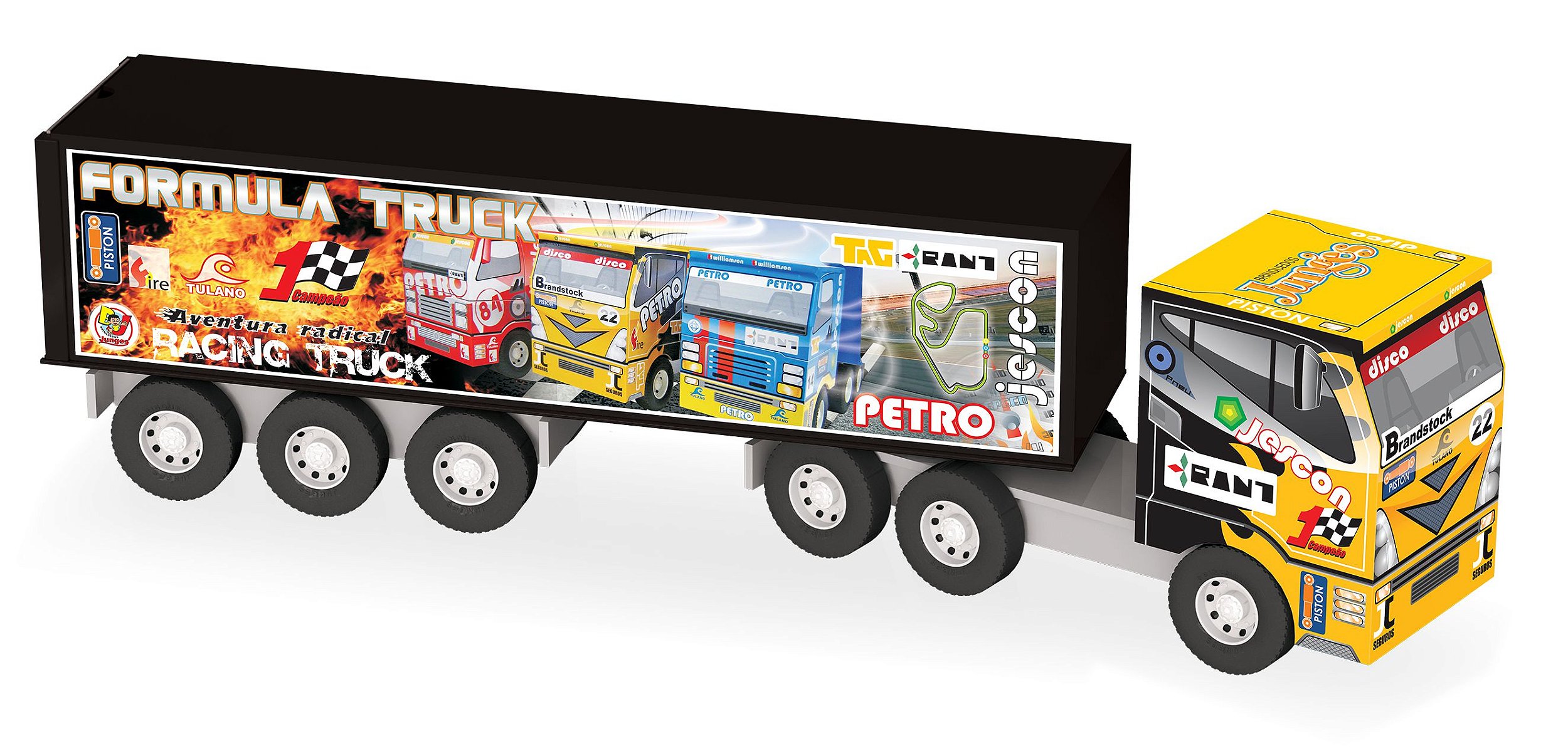 Carreta Madeira Truck Brinquedo: Promoções