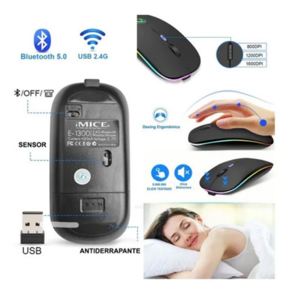 Mouse bluetooth para tablet android hotsell