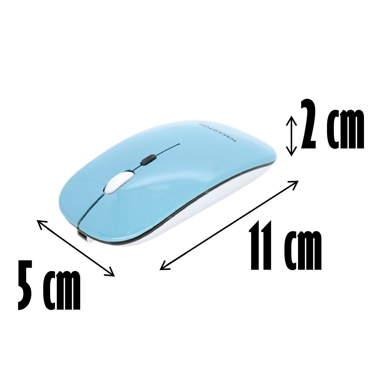 Mouse Sem Fio Bluetooth Para Celular Tablet Android iPad Ios Alishow Variedades