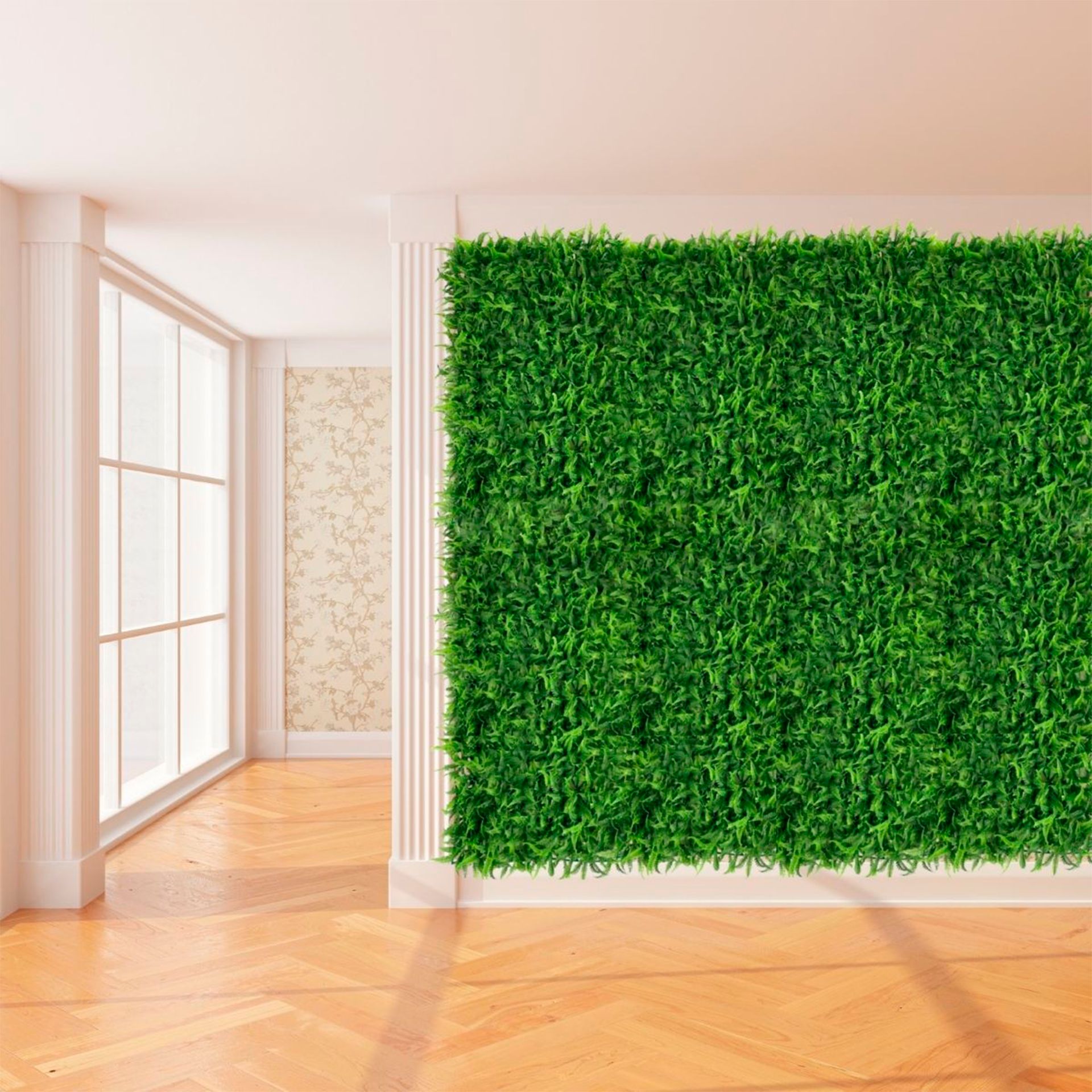 Placa Grama Artificial Parede Muro Verde para Decoração - Loja Real ...