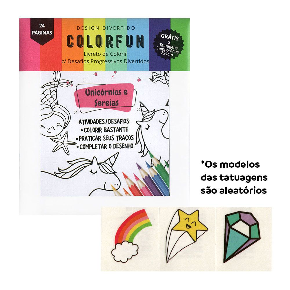 Livro para Colorir Unicórnio para by Editions, Crianças