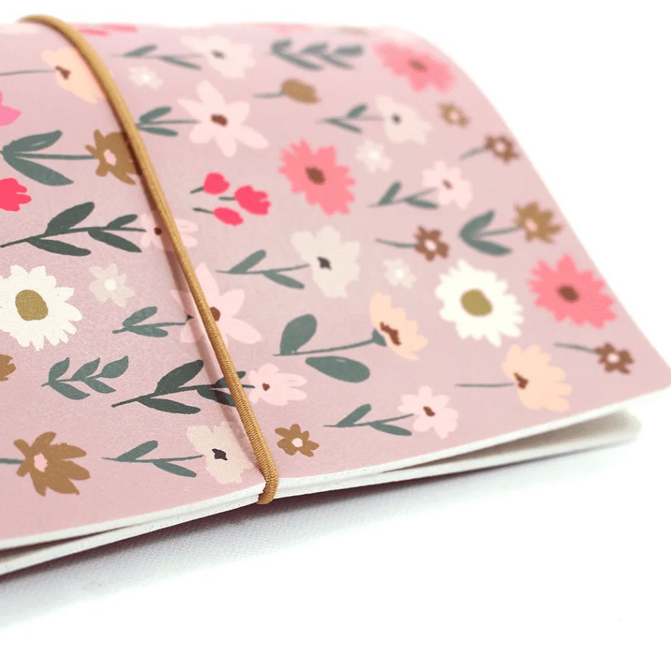 Capa Rosé Wildflowers (Para 4 Blocos) Para Planner A.Craft Tamanho ...