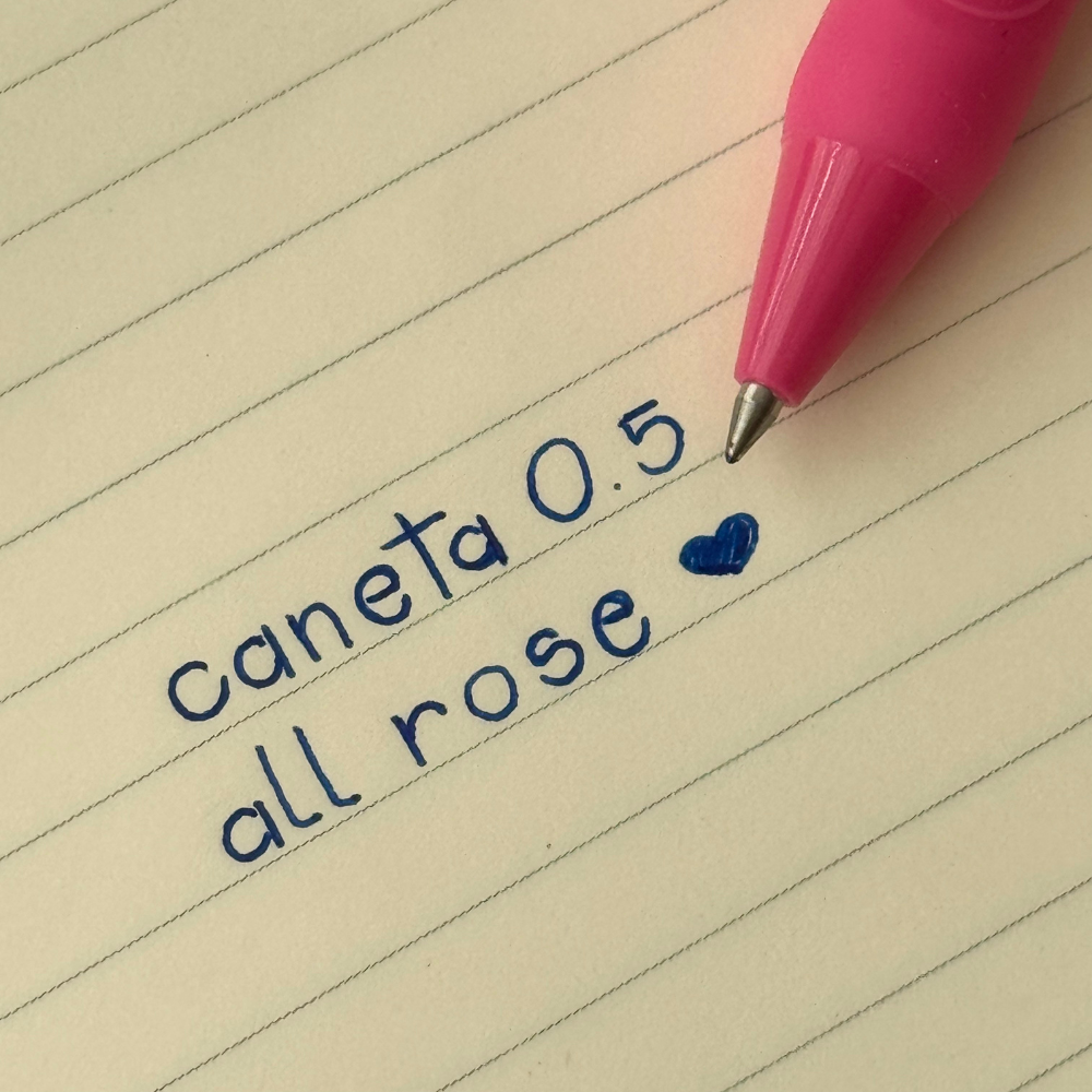 Holic Roses Caneta Gel Holic Tinta Azul 0.5mm All Rose Tris - Fancy Goods