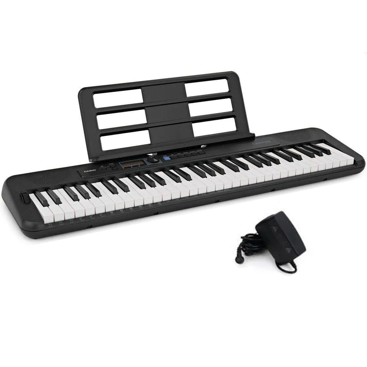 Teclado Musical Infantil Mini 44 Teclas Casio SA-77 Cinza