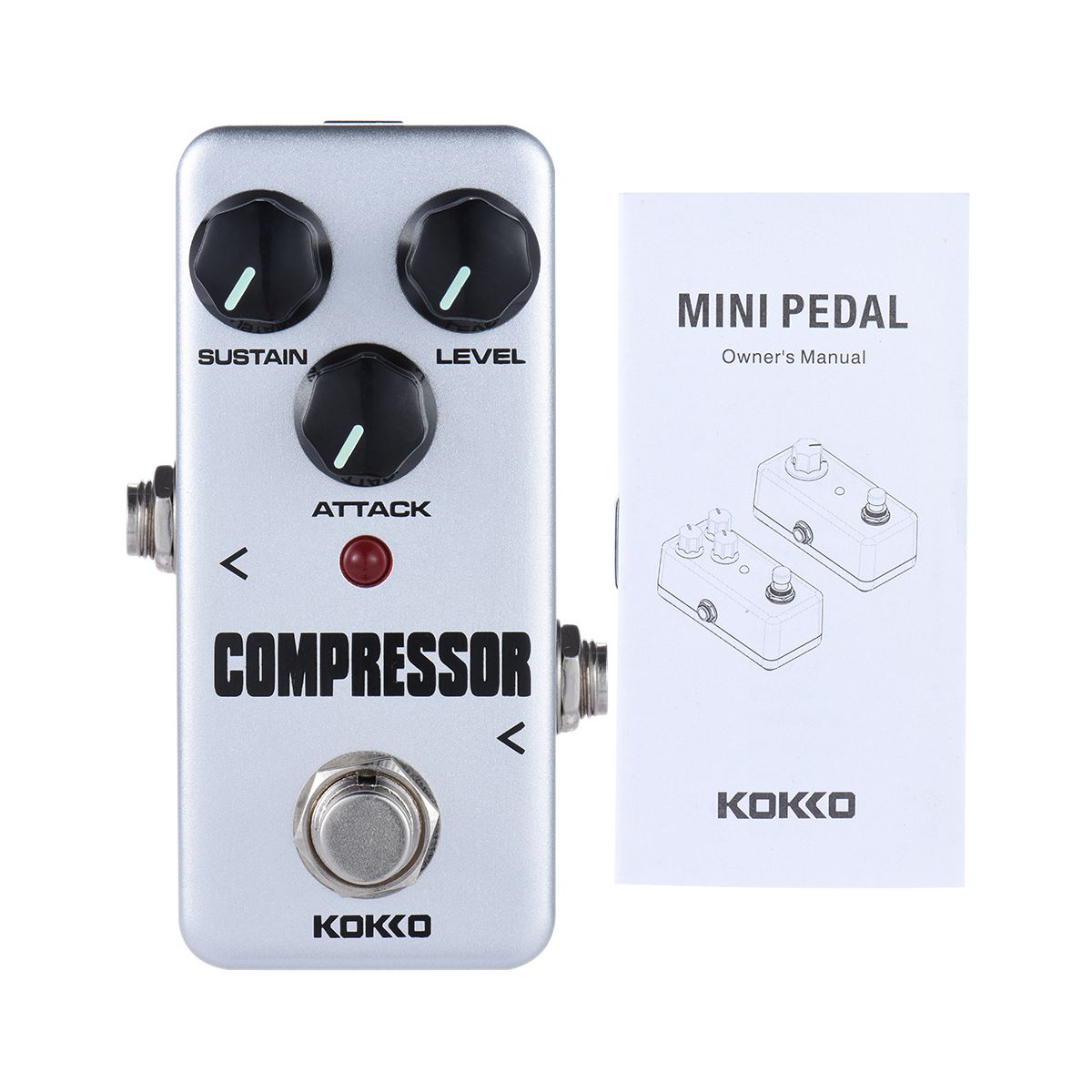 coco Pedal Efeito Analógico Guitarra True Bypass Compressor Kokko