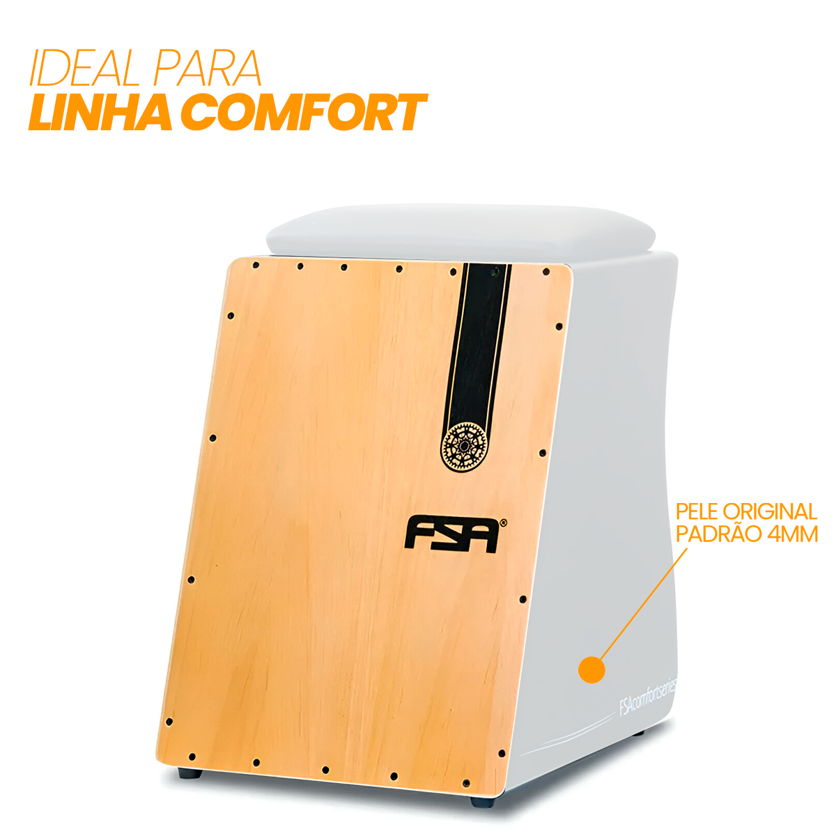 Kit Reparo Para Cajon Comfort FSA Kits de Peles American Musical