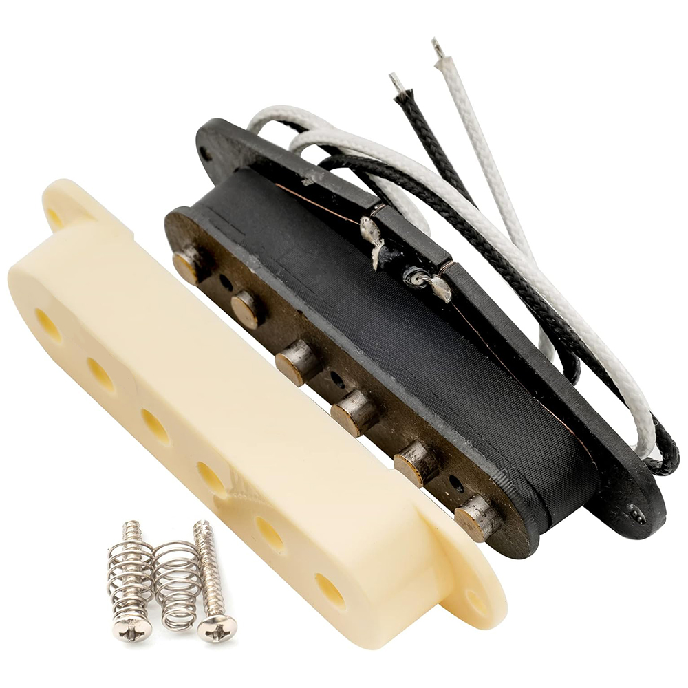 Micro Guitare électrique Single Coil FLEOR Vintage Alnico 5 - Pour Manche, Son Années 60