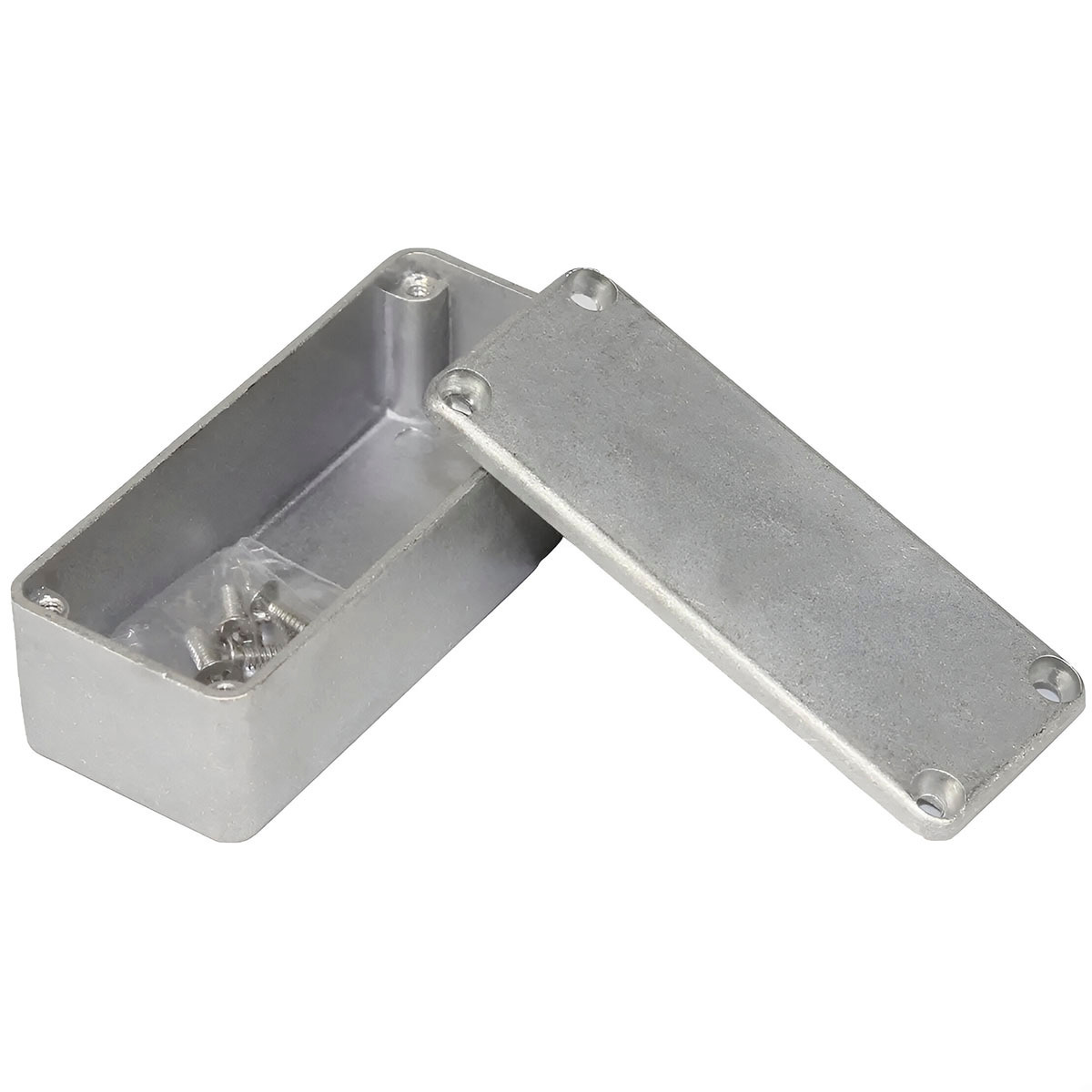 Caixa Case Em Alumínio Pedal Stomp Box DIY Mod. 1590A | Cordas