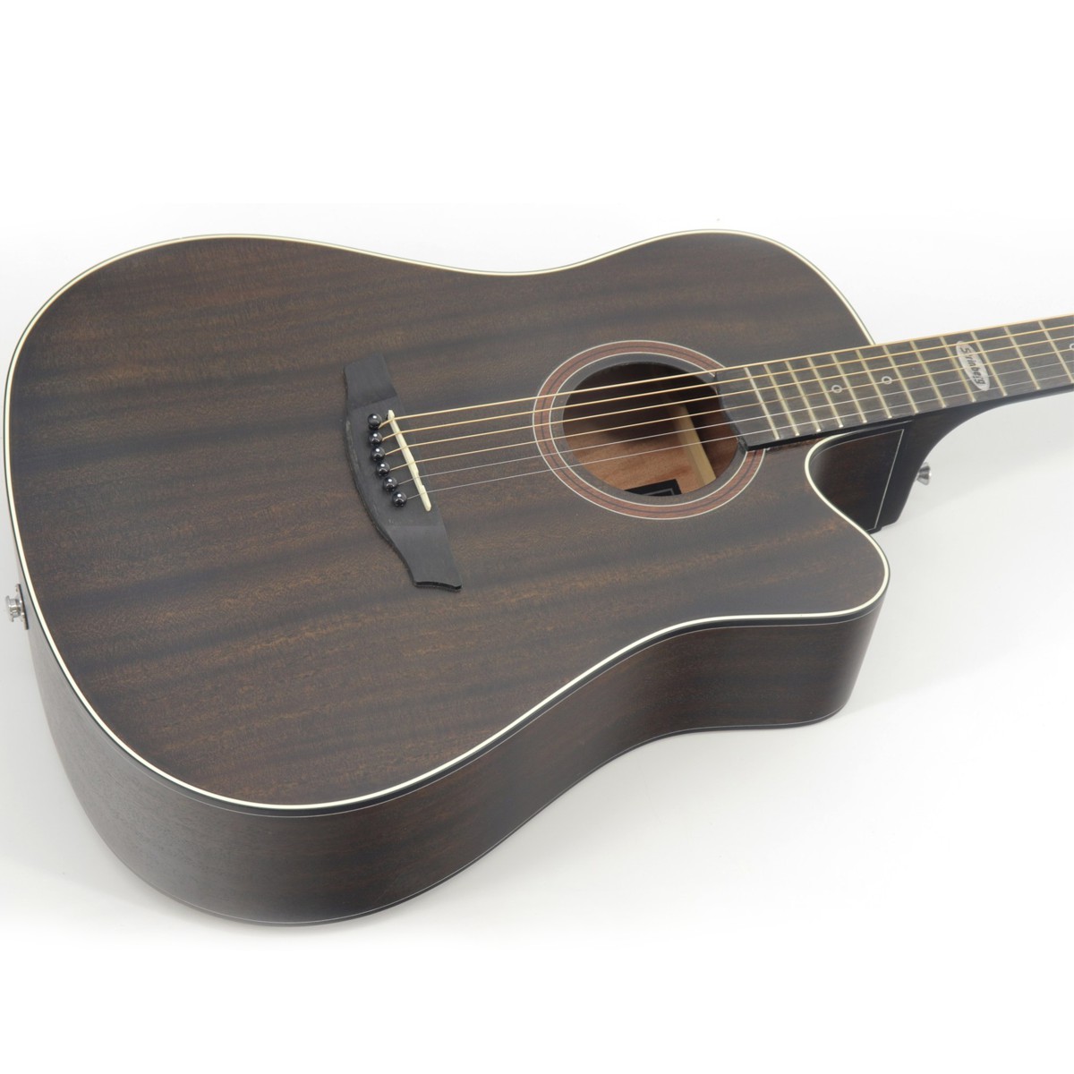 Violão Aço Folk Strinberg Elétrico SD200C TOS Black Séries