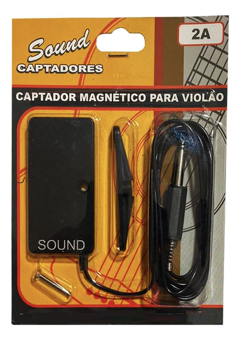 Captador Magnetico Cristal De Boca Sound 2a Para Violão Aço - American ...