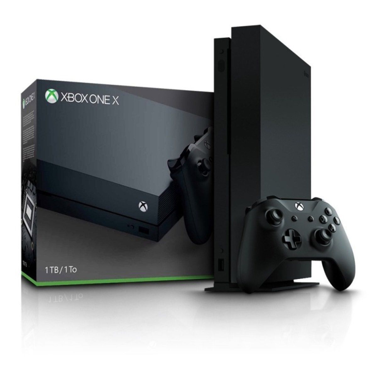 Xbox One X, 1TB, Preto, Caixa