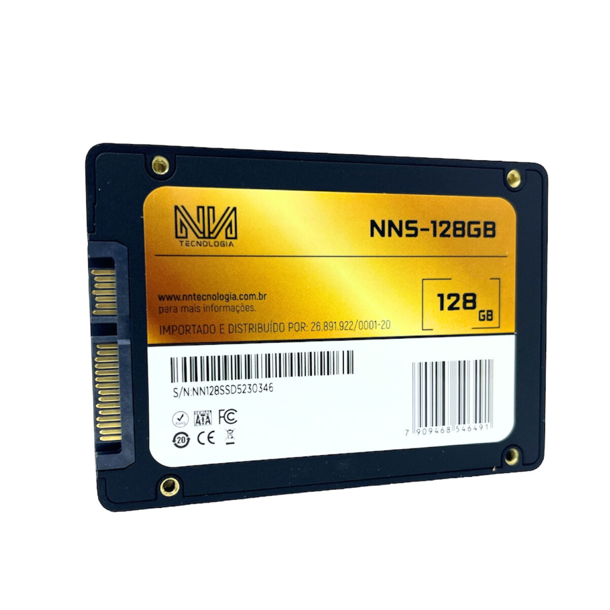 SSD 128GB SATA III - NN TECNOLOGIA - Neide Notebook