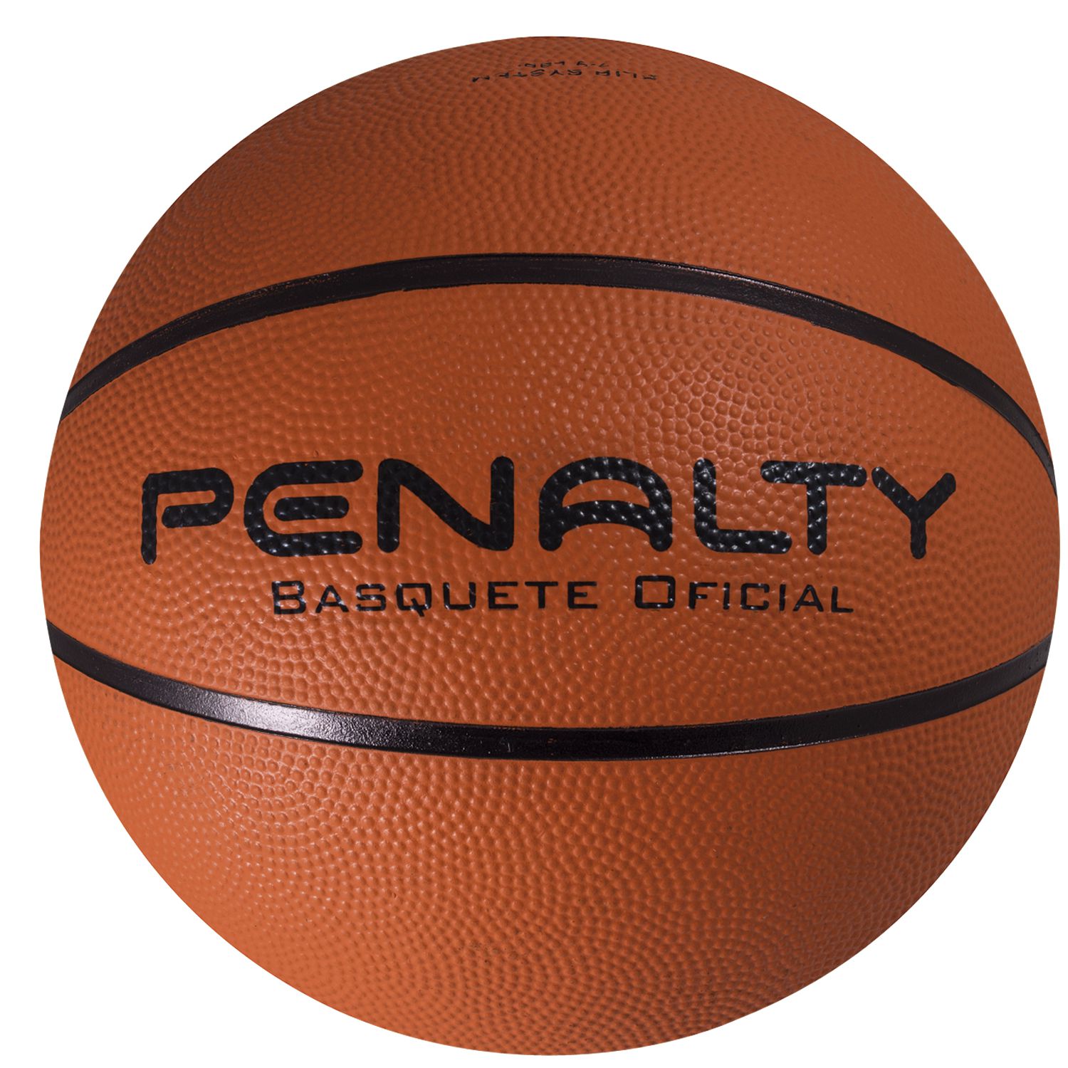 BOLA DE BASQUETE OFICIAL PLAYOFF BORRACHA VULCANIZADA - PENALTY - NITERÓI  SPORTS