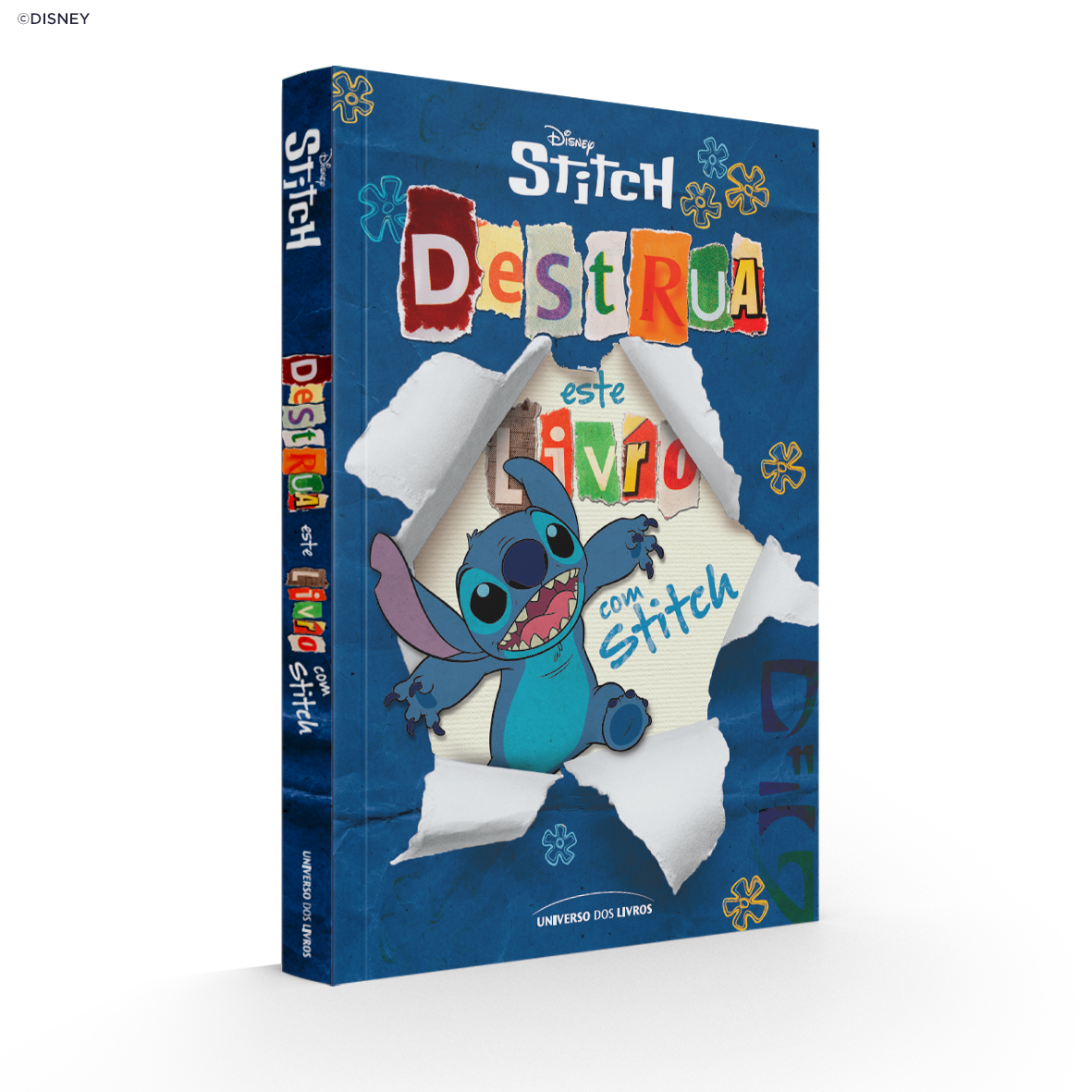 Destrua esse livro com Stitch - Universo dos Livros