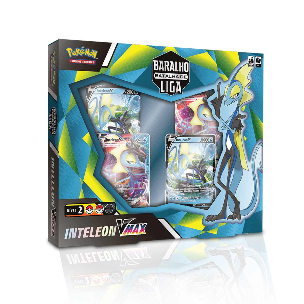 Box de Cartas Pokémon Batalha de Liga Inteleon Vmax - ShopDG - Sua Loja de  Jogos de tabuleiro e Card games