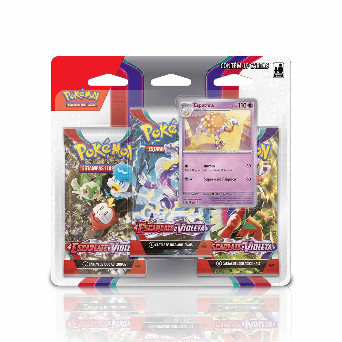 Box 36 Booster Copag Cartas Pokémon Escarlate E Violeta 3