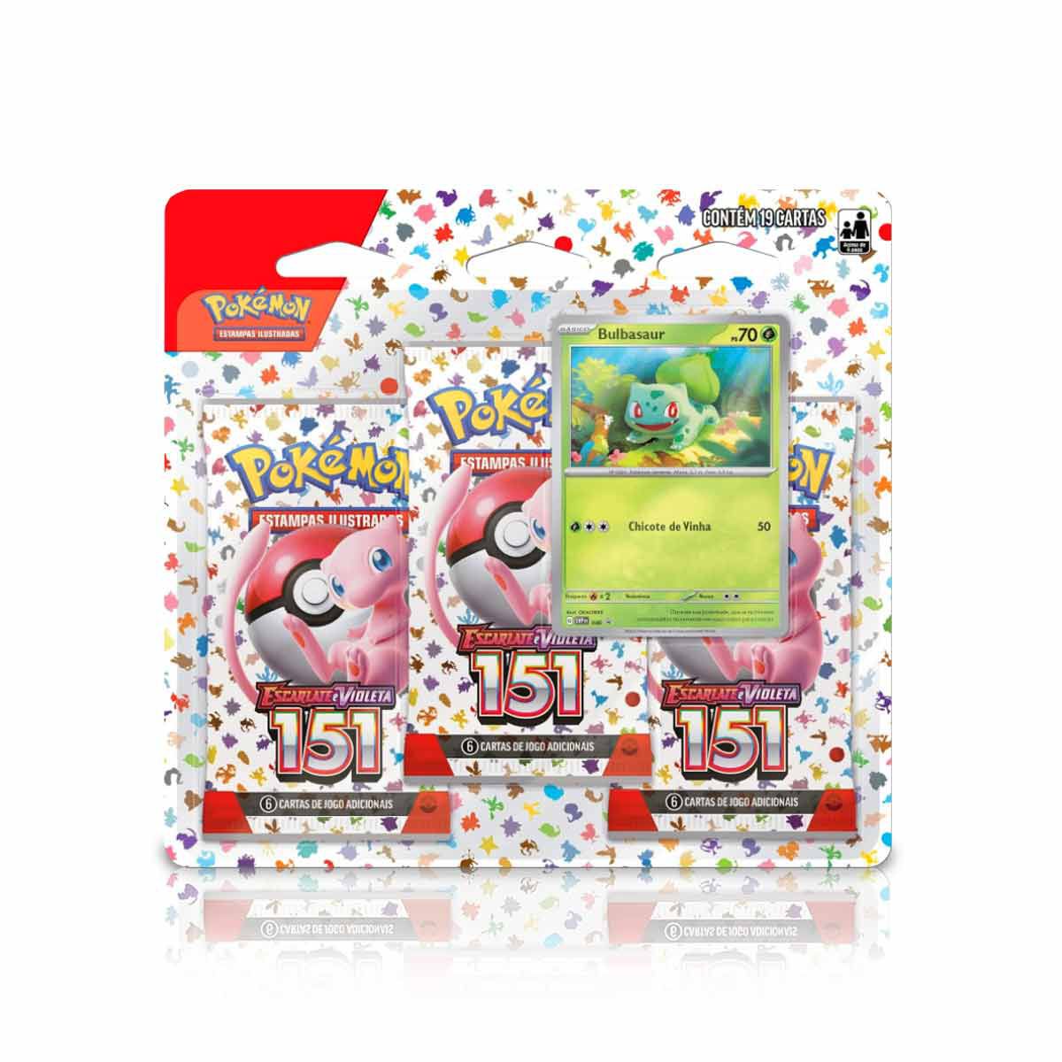 Jogo De Carta Pokemon Escarlate E Violeta 151 Com 1 Booster (6