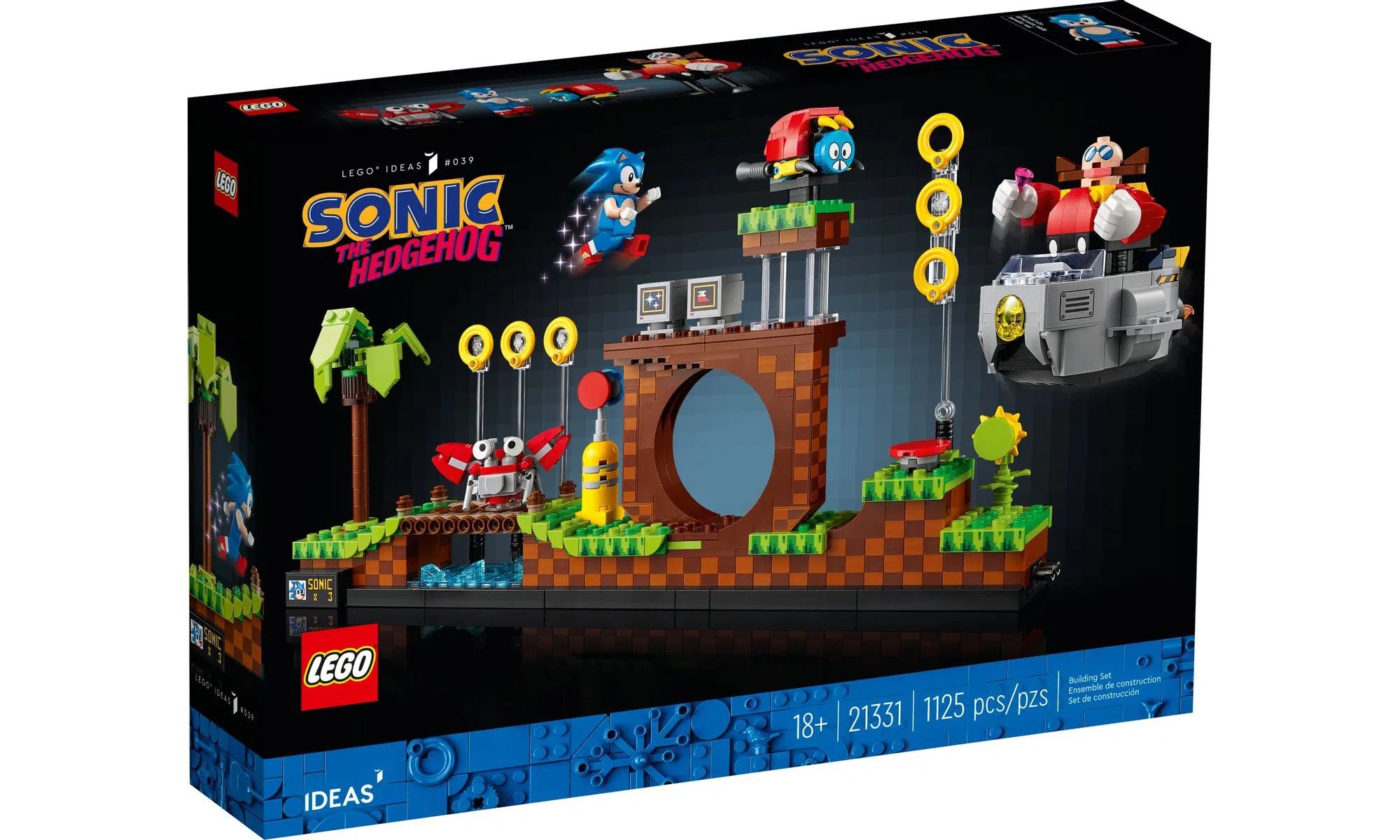 Lego Sonic 76994 - Desafio De Looping Da Zona De Green Hill