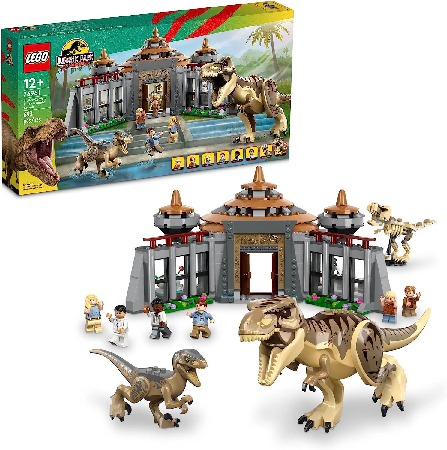 LEGO Jurassic World: trailer convida jogadores a visitarem o parque