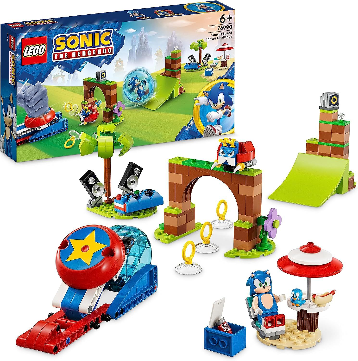 Lego Sonic Desafio De Looping Da Zona De Green Hill Do Sonic