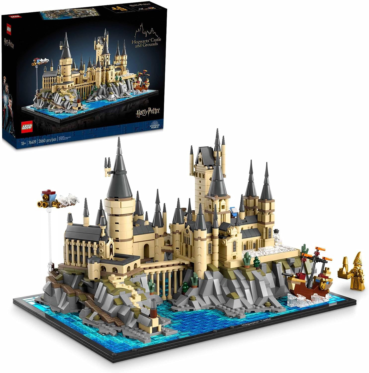 LEGO - Harry Potter - Brinquedo de construção LEGO com icônica