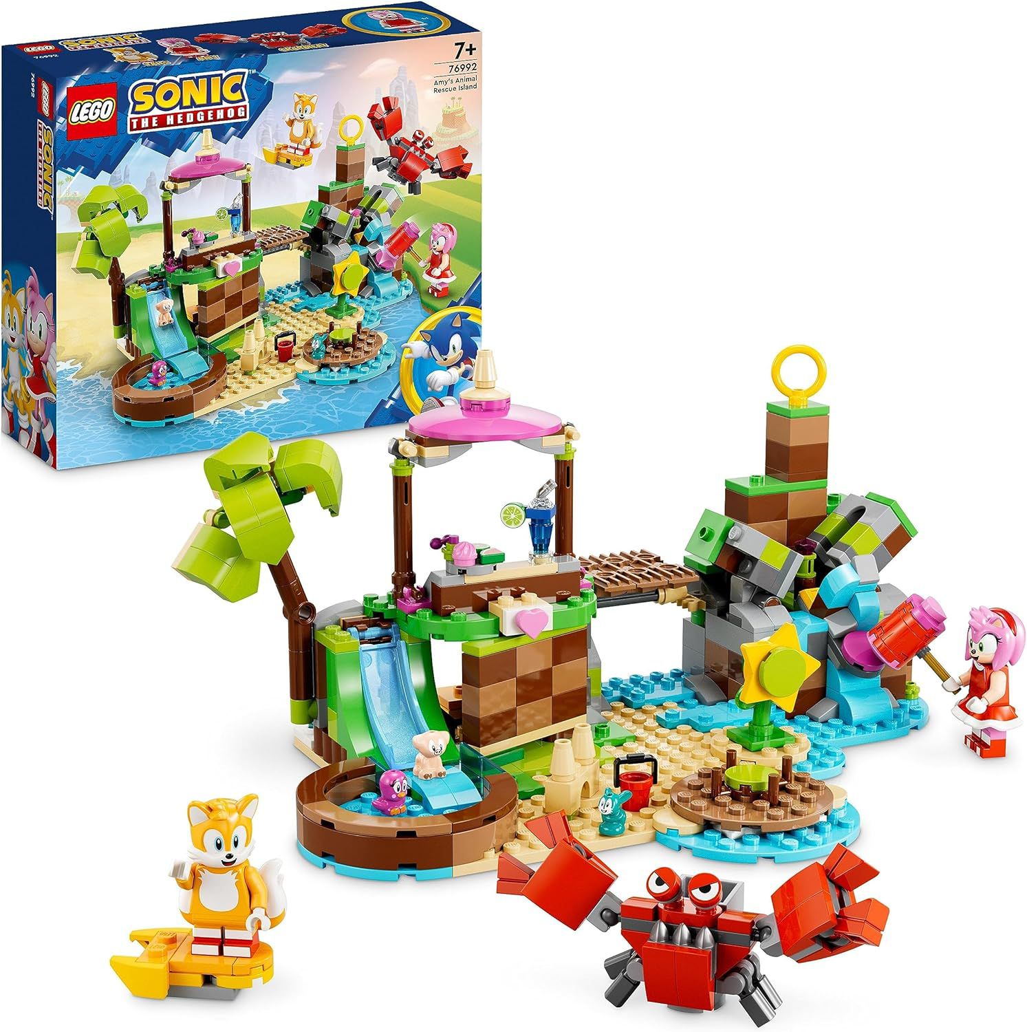 Sonic - Playset Green Hill Zone - Outros Jogos de Faz de Conta