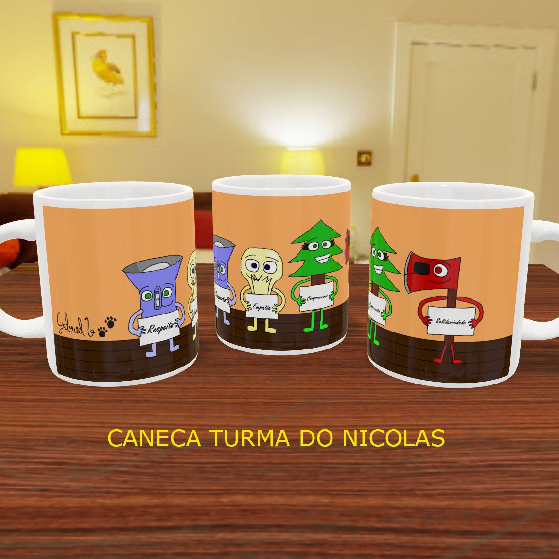 Caneca Frases Empatia É Tudo