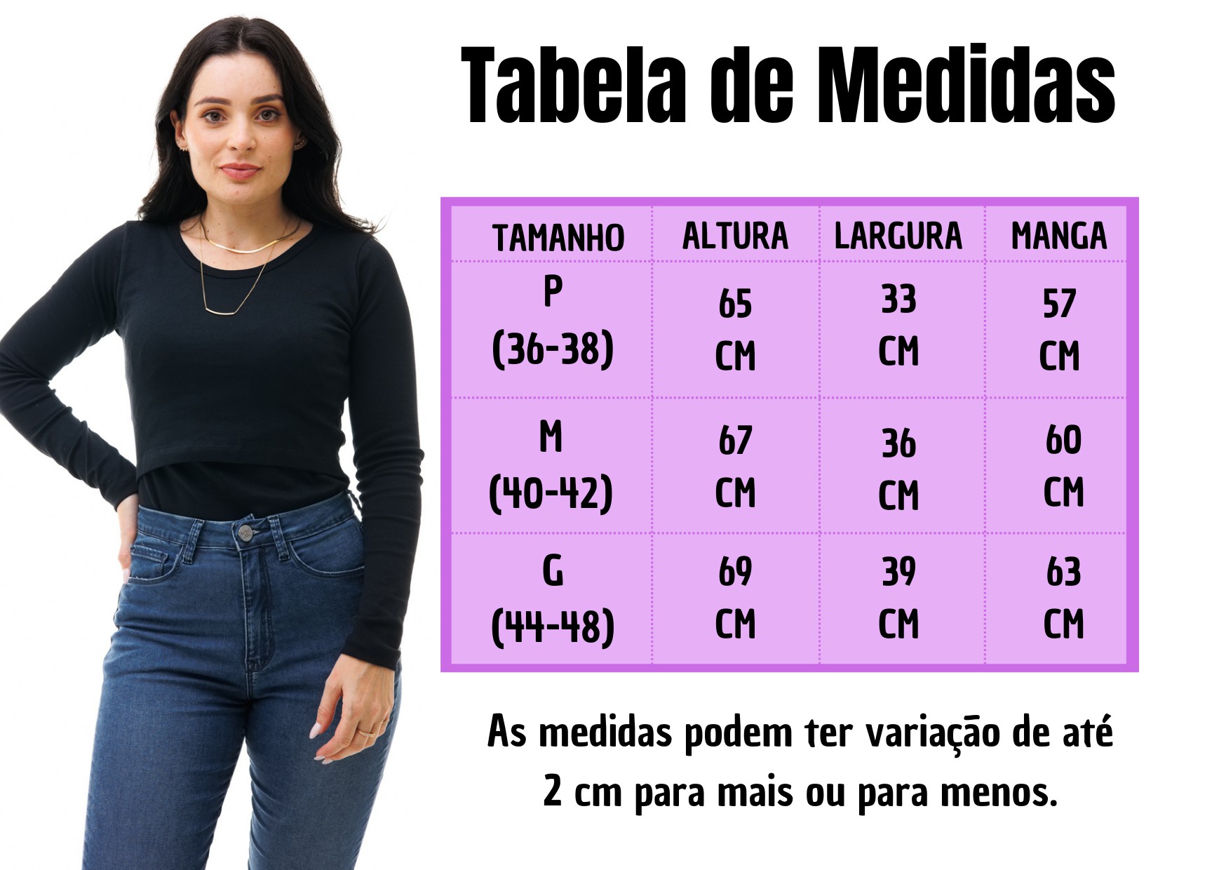KIT DE 5 CAMISAS DE MANGA CURTA E MANGA LONGA COM GOLA REDONDA E