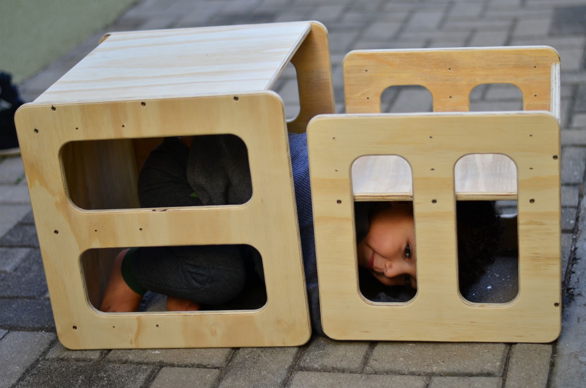 Cavalete Montessori para Móbiles - Madeirinha