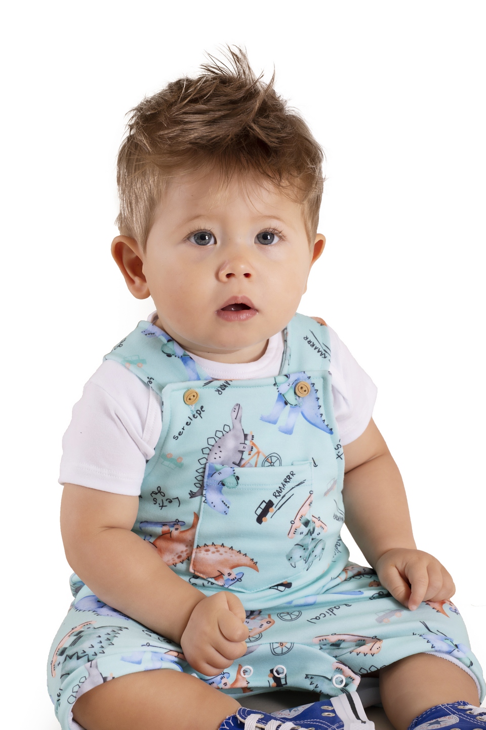 Roupa de Bebê Menino Conjunto de Verão - Complete o Enxoval - DinoLi Bebe