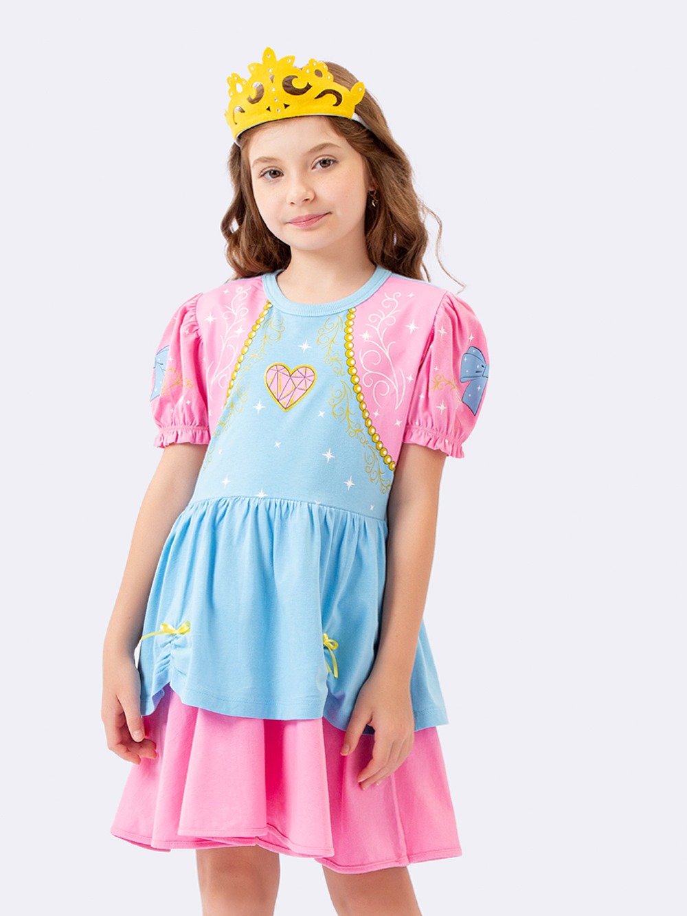 Vestido Fantasia Camisola Infantil Princesinha Sofia