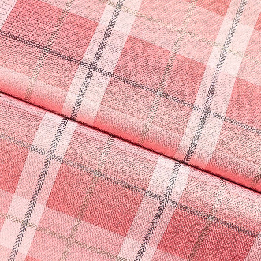 Papel De Parede Importado Textura Xadrez Rosa Pink Rolo 10m