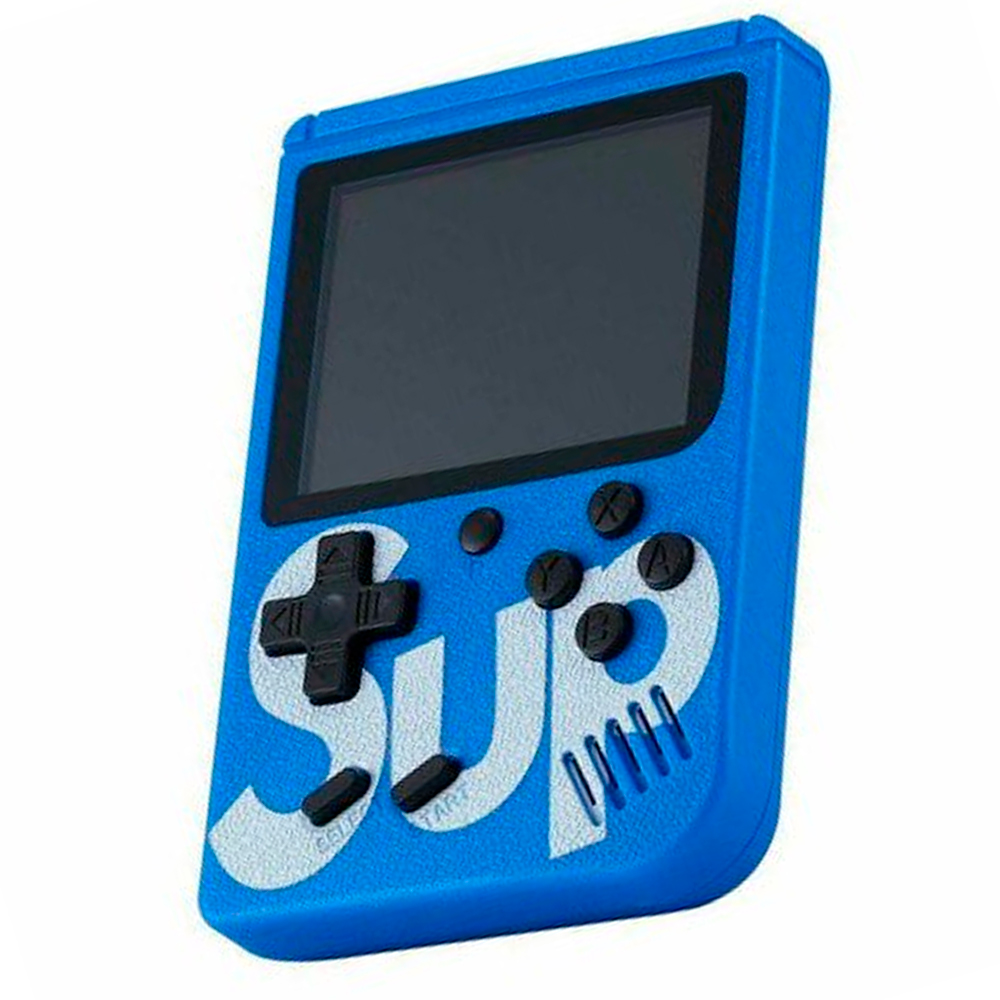 Mini Game Boy Portátil Sup Led 3'' com Controle - Vermelho